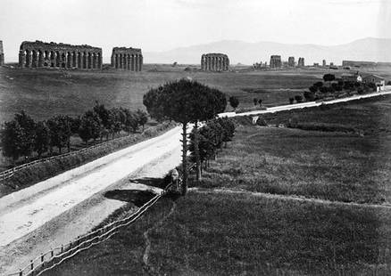 Brogi, Giacomo and Carlo and Unknown: Views of It: Italian views. 1870s/early 1880s. 24 albumen prints. Each circa 20 x 25,5 cm and 25,5 x 20 cm. 6 with photographer's blindstamp, most with title and number in bottom edge in the negative, a few