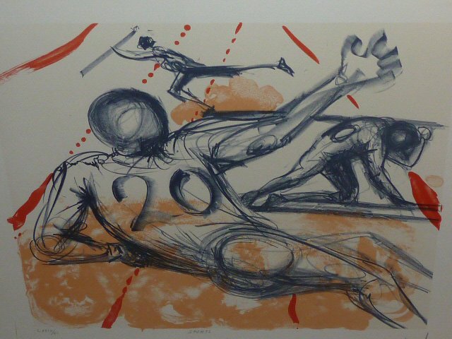 DALI LITHO SPORTS SERIES SIGNED AND NUMBERED (1 of 7)