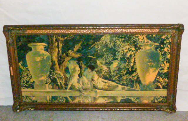 Orig.print 1918 "Garden of Allah" Maxfield Parrish (1 of 6)