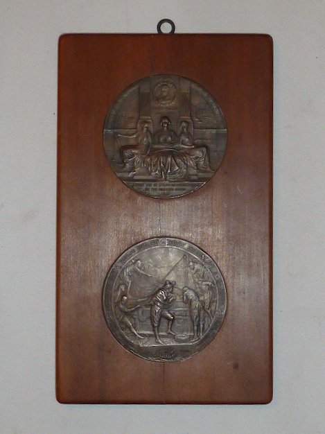 1909 bronze plaques Hudson-Fulton Celebration (1 of 7)