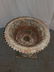 Pair, 3-pc Victorian era cast iron urns - 5