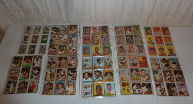 Baseball card collection, 1950s-1960s, over 500 (1 of 10)