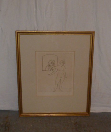 original print "Le Satyricon 11" signed André Derain (1 of 4)