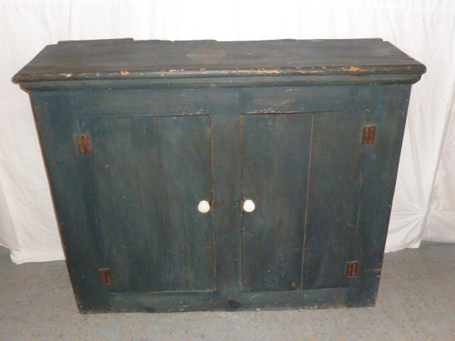 1840s jam jelly cupboard 2doors shelves no bottom (1 of 8)
