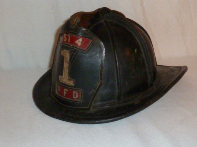 Leather fireman's helmet Cairns & Bros. NJ (1 of 6)