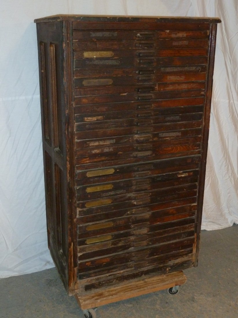 C 30 Drawer Hamilton Letterpress Cabinet C 30 Drawer Hamilton Letterpress Cabinet