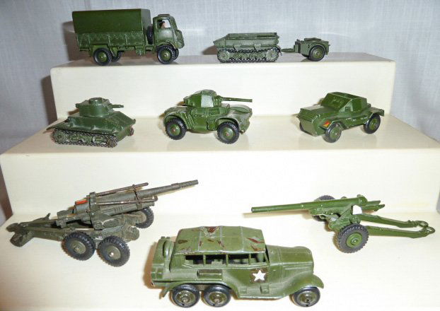 dinky toy army vehicles