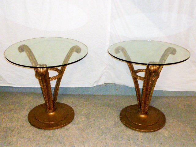 Grosfeld House Pr Mid-Century Side Tables (1 of 6)