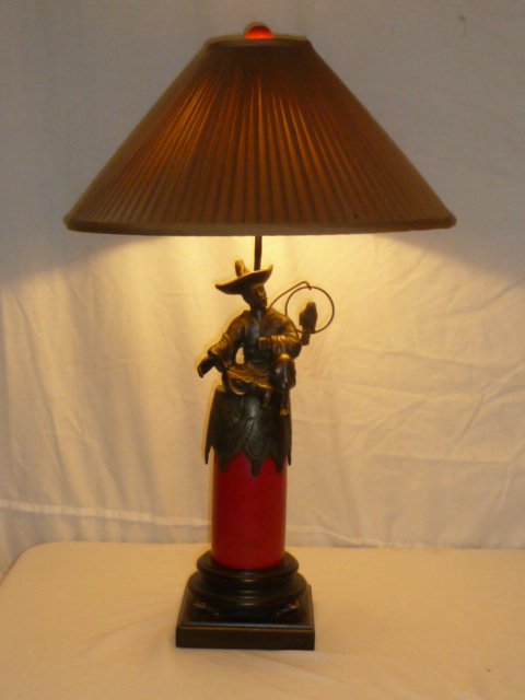 Frederick Cooper , Chicago Oriental Figural Table Lamp (1 of 8)