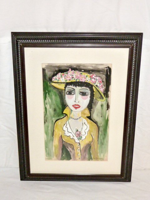 Van Dongen (1877-1968)"Woman in a Yellow Jacket" (1 of 5)