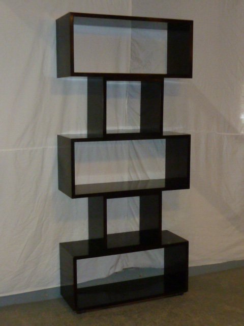 Mid-Century 5 Cube Display Unit Signed Baker (1 of 4)
