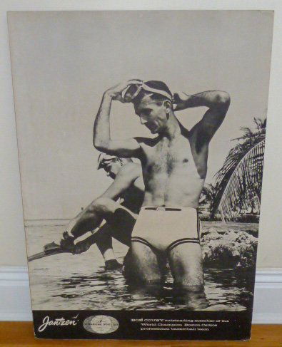 Bob Cousy Advertising Jantzen Swim Suit 1950 - 60 (1 of 6)