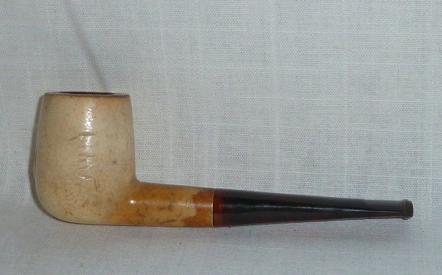 Toned Meerschaum Estate Smoking Pipe (1 of 2)