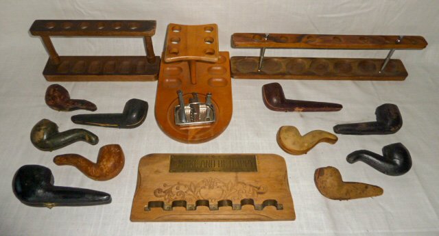 Vintage Smoking Accessories Swank Pipe Display Etc. (1 of 5)