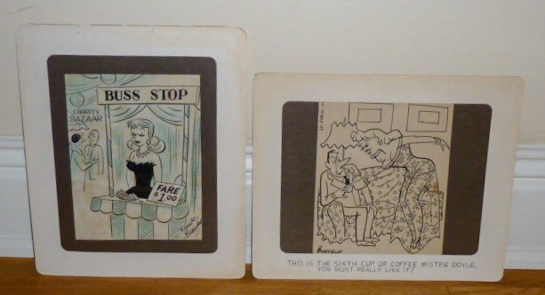 Humor Art Orig Illustrations Frank Beavey & Joe Buresch (1 of 5)