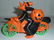 Halloween Rosbro Witch on a Motorcycle Candy Container
