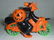 Halloween Rosbro Witch on a Motorcycle Candy Container - 2