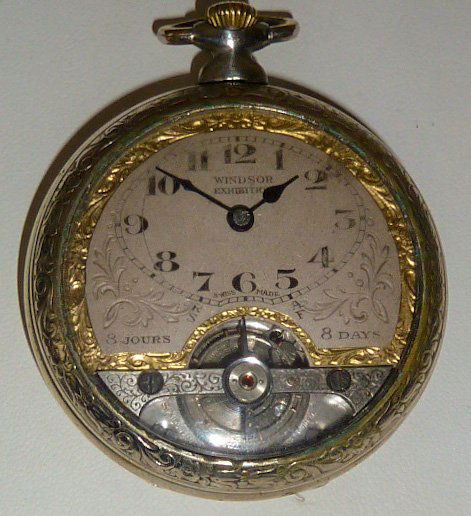 Windsor Exhibition 8 Day Pocket Watch