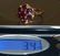 18kt Gold Antique Garnet Ring marked 750 - 5