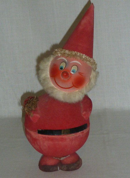 Antique Lg Santa Claus Noddder Candy Container 16Â”: German Santa Nodder Holiday Candy Container. Very Large 16Â” tall Santa Candy Container. Marked Made In Western Germany. Santa Has A spring Head and is in Good Vintage Condition . Please use photos