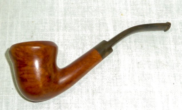 Made in London England Smoking Pipe Sherlock Holmes: Measures 6" long, bent stem. As found estate condition . Please use photos as part of the description. The absence of a condition report does not guarantee excellent condition. Please contact us for a