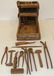Early Authentic Farrier's/Blacksmith Tool Box w/ Tools - 8