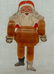 1950's Dancing Santa Claus Honeycomb Christmas Ornament