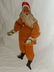 1950's Dancing Santa Claus Honeycomb Christmas Ornament - 2