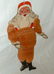 1950's Dancing Santa Claus Honeycomb Christmas Ornament - 3