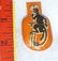 1930's Lithograph Metal Halloween Devil Clicker - 6
