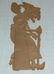 1930's Halloween Embossed Antique Die Cut Witch German - 3