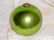 Antique Kugel 4 1/2"Tree Ornament Green Germany - 2