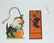 1930's Halloween Die-Cut Tally Cards "Scary Witches"