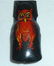 1930's Lithograph Black Metal Halloween Owl Clicker
