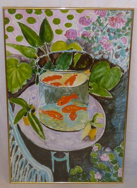 Henri Matisse "Goldfish" Poster Pushkin Museum - Met (1 of 5)