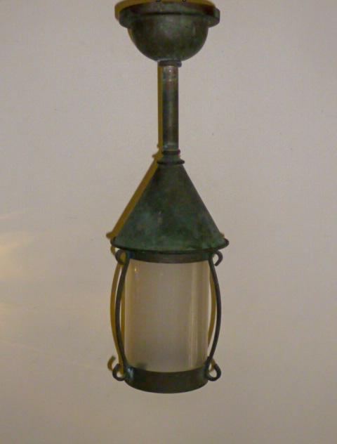 Original Craftsman Arts and Crafts Mission Lamp (1 of 4)