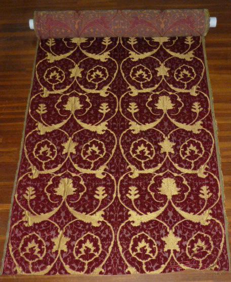 Luigi Bevilacqua Fabric full bolt 25yrds Heddle Velvet (1 of 6)