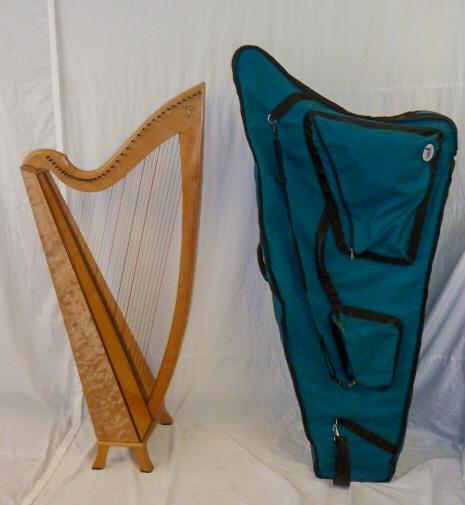 Thormahlen Swan Harp w/ Blue Heron Custom Case (1 of 9)