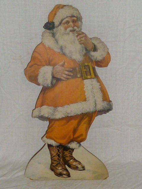 Father Christmas Early 19th Century Die Cut 20” (1 of 3)