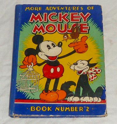 Scarce: More Adventures of Mickey Mouse Book #2 1932 (1 of 5)
