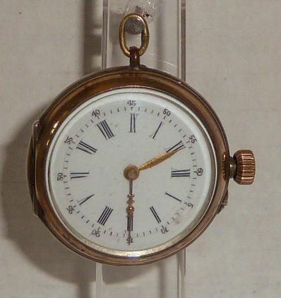 19th C. Pocket Watch 800 Silver - Pin Set (1 of 8)