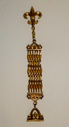 Exquisite 19th C. Pocket Watch FOB (1 of 5)