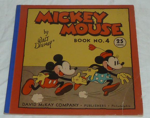 David McKay Mickey Mouse Book No. 4 - Walt Disney 1934 (1 of 4)