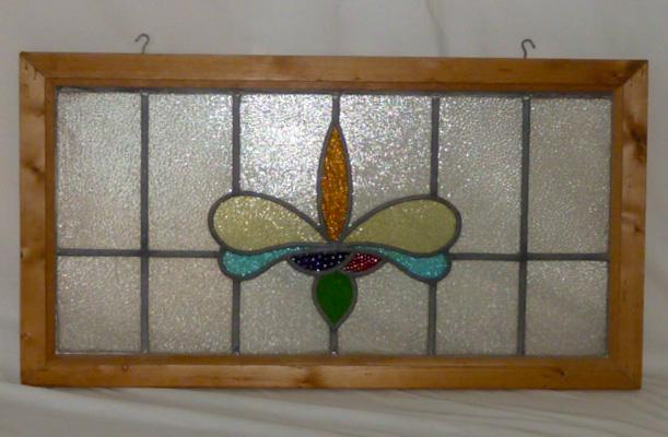 Antique Stained Glass Window (1 of 3)