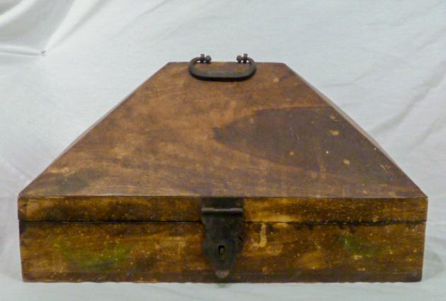 Set of 3 Wooden Nesting Carrying Boxes w/ Hip Roof Top (1 of 5)