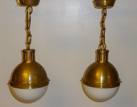 Pair Visual Comfort & Co. Thomas O'Brien Hanging Lights (1 of 4)