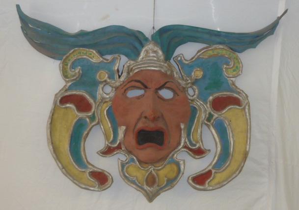 Carnival Mardi-Gras Parade 5 FT. Large Hanging Mask (1 of 2)