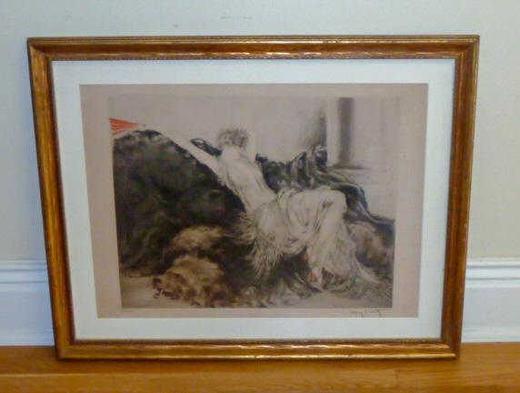 Louis Icart (1888-1950) Laziness - Paresse 1925 (1 of 6)