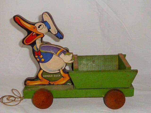 Vintage Fisher Price 1936 Long Billed Donald Duck WDEnt (1 of 5)