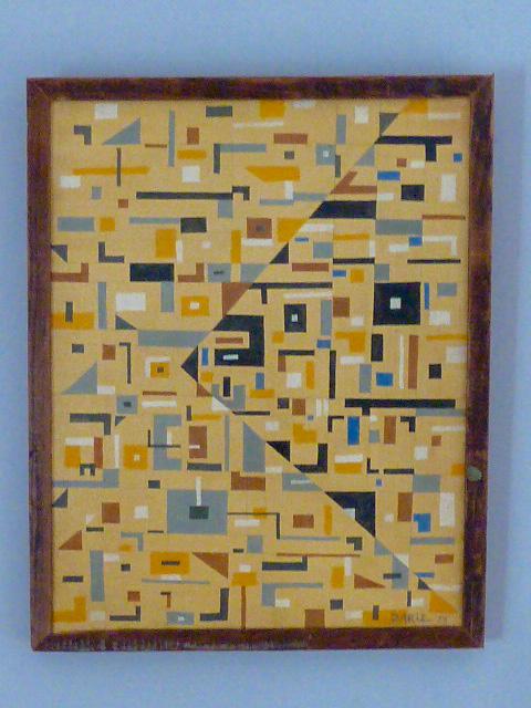 Sandu Darie (1908-1991) Abstract Painting (1 of 3)